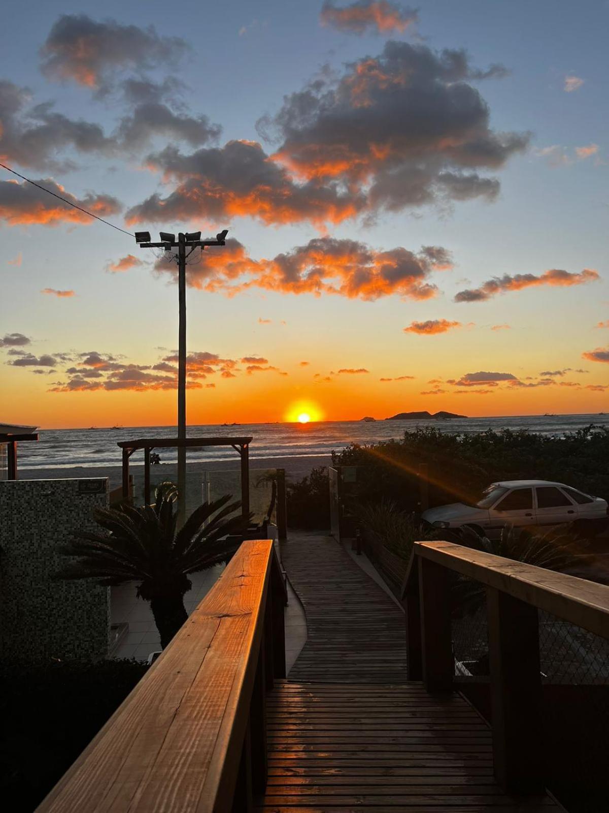 Palm Beach Apart Hotel Florianopolis Bagian luar foto